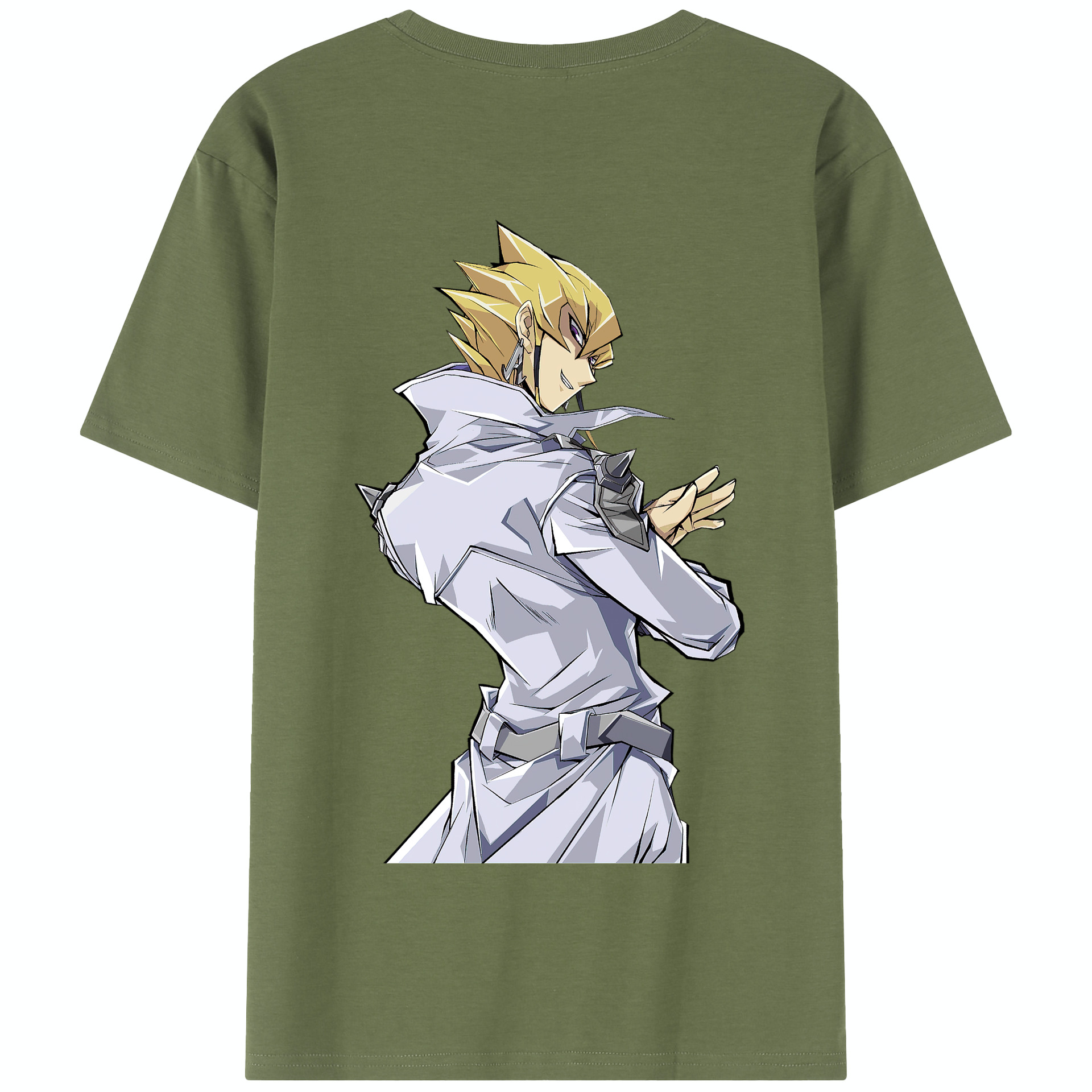 （画像用） 遊☆戯☆王 Yu-Gi-Oh! 綿100％半袖Tシャツ（背面プリント）